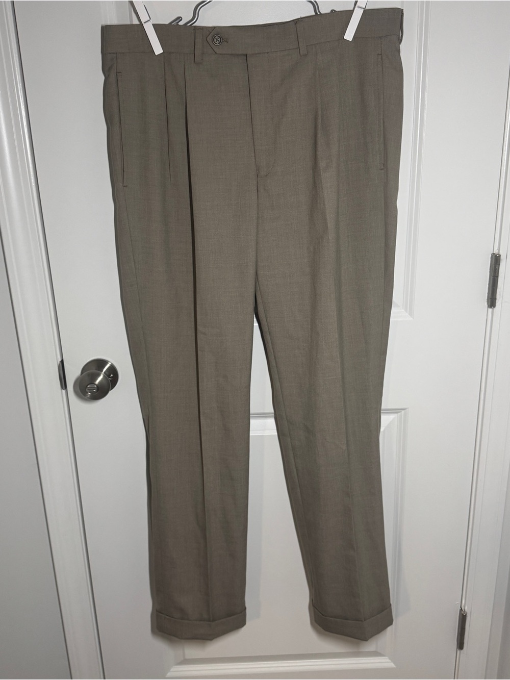 Lauren Ralph Lauren Men's Taupe Dress Pants